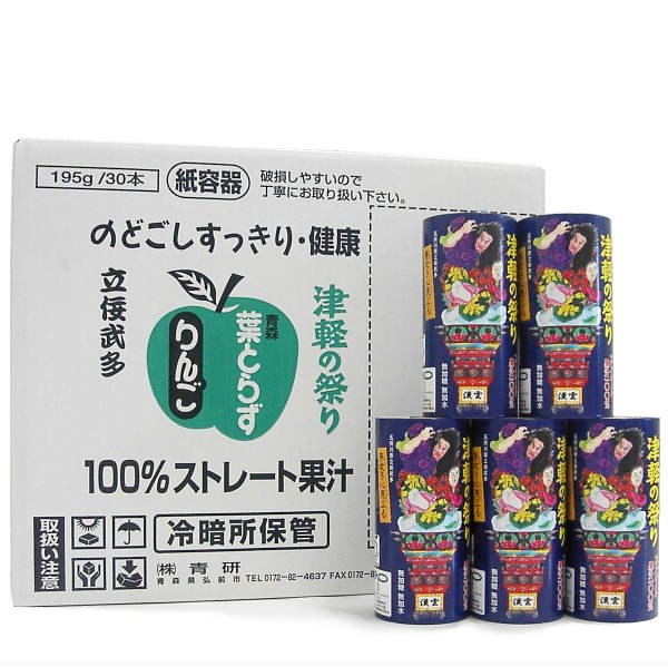 画像1: 津軽の祭りカートカン（195g×30本入） (1)